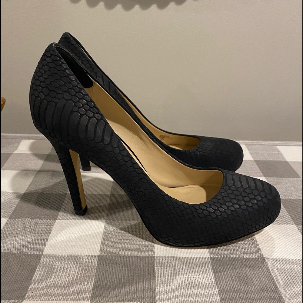 Black heels